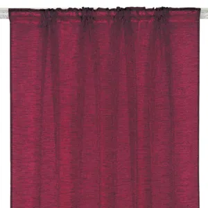 Perdea Decorativă Bordo 140x260cm din Poliester