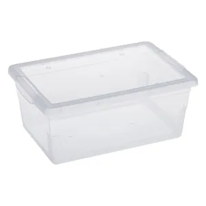 Cutie de Depozitare Transparentă cu Capacitate Mare 15L