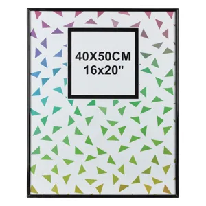 Ramă Foto Decorativă Negru Plastic 40x50cm pentru Amintiri
