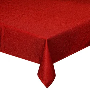 Hartie de masă decorativă roșie stralucitoare pentru Crăciun