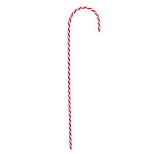 Baston Decorativ Crăciun Roșu Alb 59cm Plastic