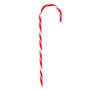 Ornament Brad de Crăciun Bastonaș Roșu Alb 61cm Plastic