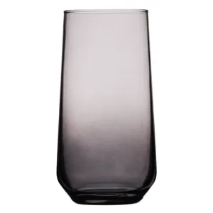 Pahar din sticlă neagră mat, stil modern