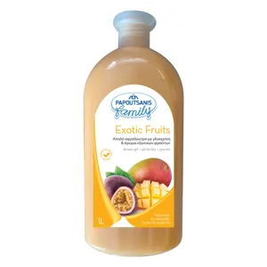 Gel de dus cu parfum de fructe exotice, 1L