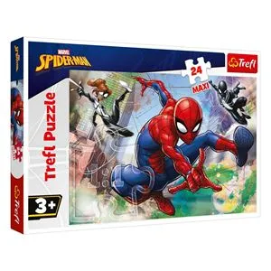 Puzzle cu Supereroi, 24 de Piese Mari, Multicolor