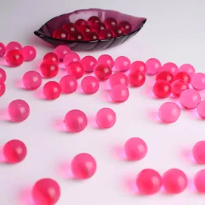 Bile Decorative din Gel Fuchsia pentru Aranjamente Florale