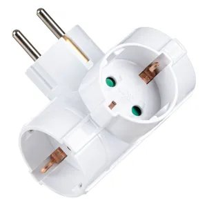 Adaptor electric triplu cu siguranță pentru copii 3680W