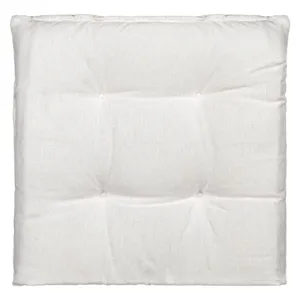 Perna scaun textil off-white 40x40cm - Detalii decorative