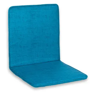 Pernă pentru scaun cu spătar, turcoaz, 87x43 cm, pentru exterior