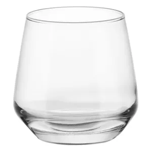 Pahar din sticlă transparentă pentru whisky 375 ml