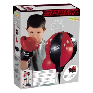 Set de mingi de box și mănuși pentru practică la copii
