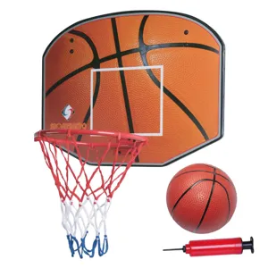 Panou de Baschet cu Minge și Pompă, 60.5x45.5 cm, Set Complet