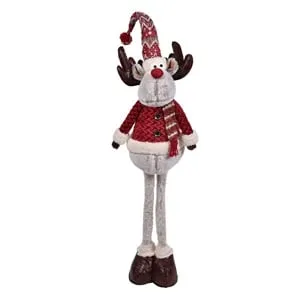 Figurina Decorativă Ren Crăciun cu Picioare Extensibile