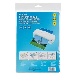 Aparat de laminat A4, laminare la cald si la rece, alb