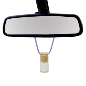 Odorizant auto cu aromă de lavandă, 4 ml, sticlă cu capac din lemn