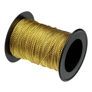 Siret Decorativ Aurie pentru Ambalare Grosime 15m