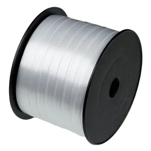 Panglică pentru Ambalat Cadouri, Albă, 5mm x 200m