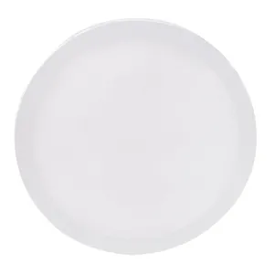 Pânză de pictură rotundă, 20 cm, albă, cu cadru din lemn