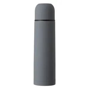 Sticla Termos Izoterma din Otel Inoxidabil, 500 ml, Gri Mat
