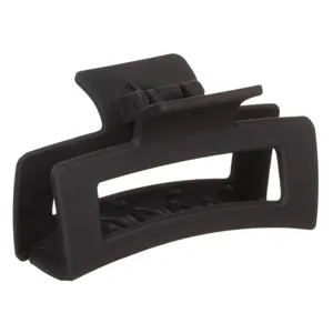 Clamă de păr neagră mată 8.5cm - Accesoriu elegant pentru păr