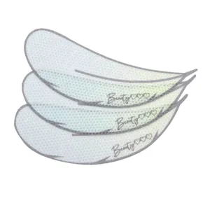 Plasturi pentru machiaj sub ochi, 8 bucati, albi, din material textil netesut