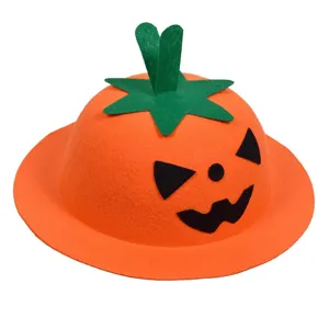Pălărie de Halloween Dovleac, 25,5 x 10 cm, Portocaliu