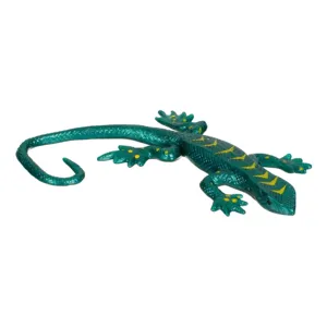 Jucărie Iguană Elastică Realistă Verde 24cm