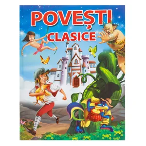 Carte cu Povești Clasice pentru Copii - Format A4, 3 Povești