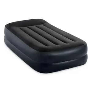 Saltea gonflabila cu pompa incorporata, 99x42x191cm, neagra