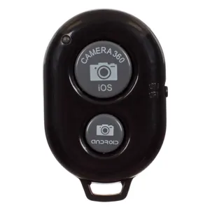 Control Bluetooth pentru declanșare cameră, Negru, 3x4.8x1 cm