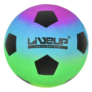 Minge de fotbal pentru copii, mărimea 2, cu lumină colorată, multicoloră, cauciuc