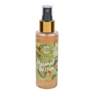Body Mist cu Aroma de Nucă de Cocos și Passion Fruit, cu Glitter, 125 ml