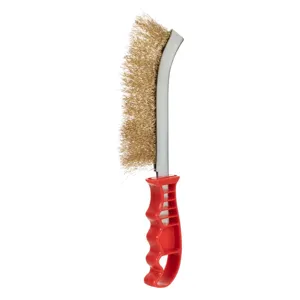 Perie de oțel și plastic pentru curățarea suprafetelor metalice 24 cm