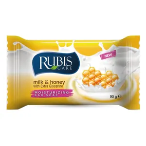 Săpun Solid cu Lapte, Miere și Glicerină, 90g
