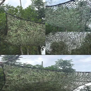 Pânză de Umbrire Camuflaj, 3x2m, Verde