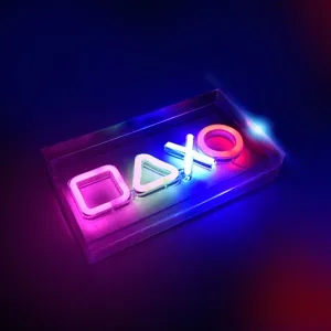 Lampă LED Neon Multicolor din Silicon, Iluminatție Decorativă pentru Spații