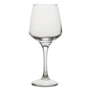 Pahar cu picior pentru vin alb, sticlă transparentă 295 ml