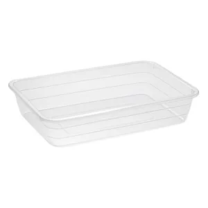 Organizator transparent din plastic pentru frigider și congelator
