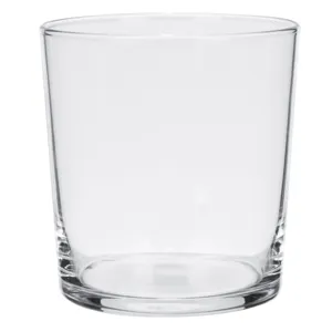 Pahar scurt din sticlă transparentă pentru băuturi 380 ml