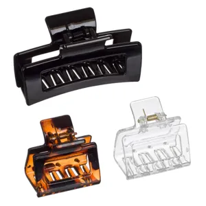 Set Clame de Par Multicolor din Plastic cu Diverse Dimensiuni