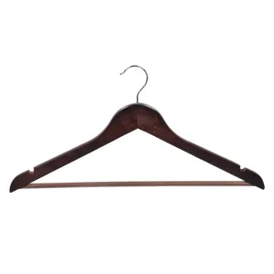 Umerașe din lemn set 2 buc maro 44.5 cm