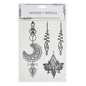 Autocolante pentru tatuaje pe piept - Set de 4 buc
