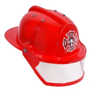 Cască de pompier cu vizor pentru simulare și protecție