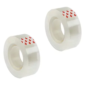 Bandă adezivă transparentă Super Clear 30m x 18mm - set 2 role