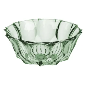 Bol din plastic cu model diamant, 290 ml, culoare smarald