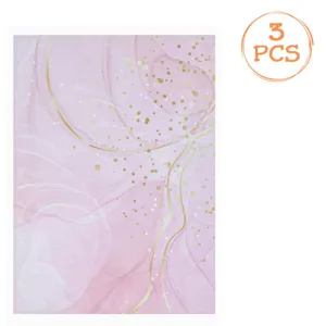 Hartie parfumata pentru sertare, Set 3 buc, Roz, 59x43cm