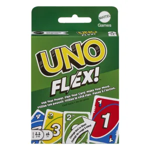 Joc de cărți UNO Flex, Multicolor, 1 set