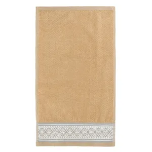 Prosop de bucătărie cu model Border Tiles, 60x35cm, Bej