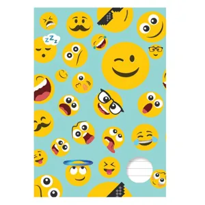 Caiet A5 Dictando cu Model Emoji, 60 de file