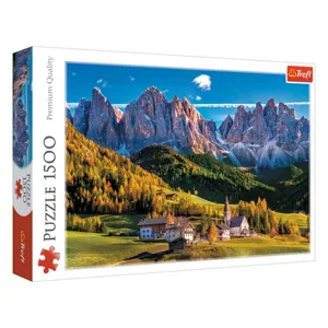 Puzzle Peisaj Muntii Dolomites, Italia, 1500 de Piese